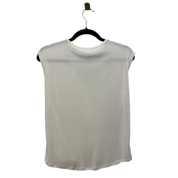 FREELY Women Ivory Blouse SMALL - Picture 3 of 4